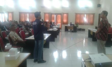 Karang Taruna Sultan Agung I Desa Wonokromo mengikuti Sosialisasi Lomba VLOG Dinas Kesehatan Bantul 